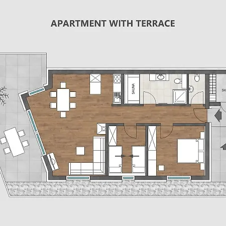 Apartment Sivka - Private Sauna Cerklje na Gorenjskem
