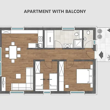 Appartement Sivka - Private Sauna *