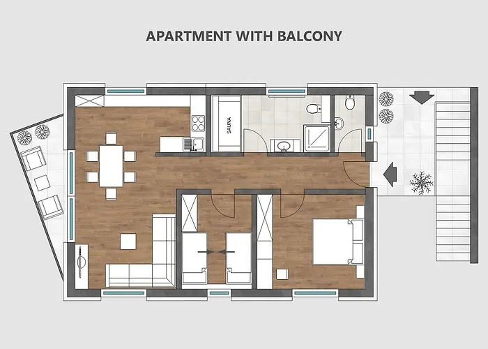 Lejlighed Sivka - Private Sauna *